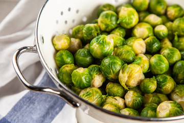 Fresh brussles sprouts