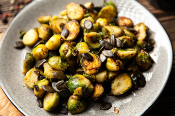 Roasted brussles sprouts