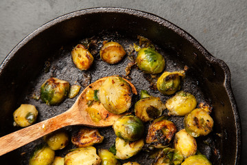 Roasted brussles sprouts