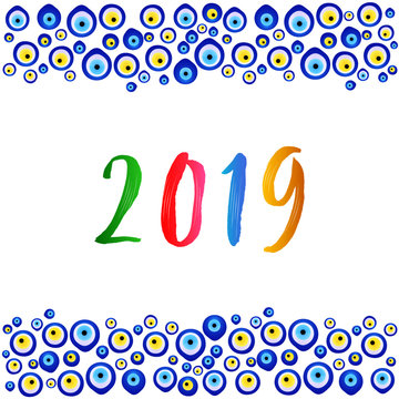 Evil Eye Bead Pattern 2019
