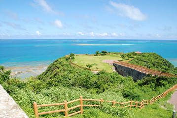 沖縄本島　南城市  知念岬公園