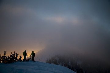 Amie Engerbretson, Eric Balken, Alta, utah.photo:Adam Clark