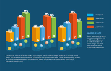 Infographic elements, Information, Vector illustration