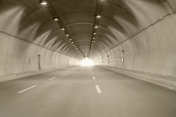 Highway Road Tunnel