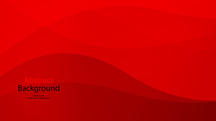 Red color and black color background abstract art vector