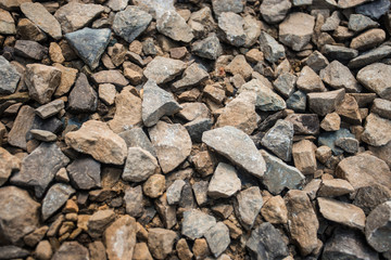 Rubble pile texture for background. Texture concept