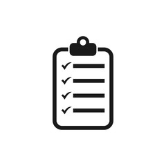 checklist icon. checklist checkboard icon vector