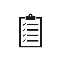 checklist icon. checklist checkboard icon vector