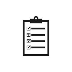 checklist icon. checklist checkboard icon vector