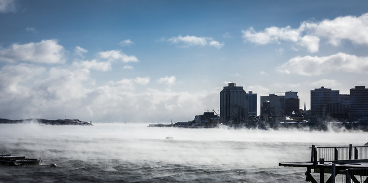 Winter Halifax Harbor