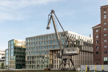 mordern architecture harbor in muenster nordrhein westfalen © Nicole Lienemann