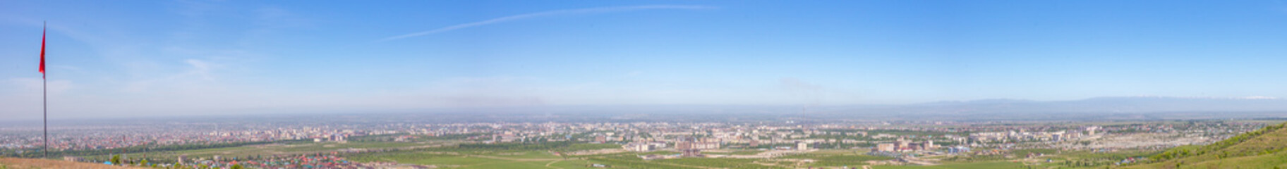 Panorama of Bishkek, Kyrgyzstan