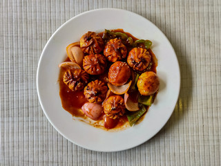 Spicy Chilly Chicken Momo