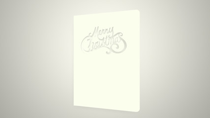 Christmas card ideal for the Christmas period, with space to write