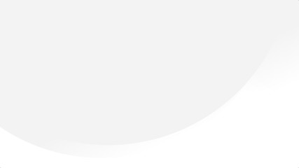 Fototapeta premium Abstract white gradient curve graphic background, copy space composition.
