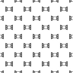 Open window frame pattern vector seamless repeating for any web design