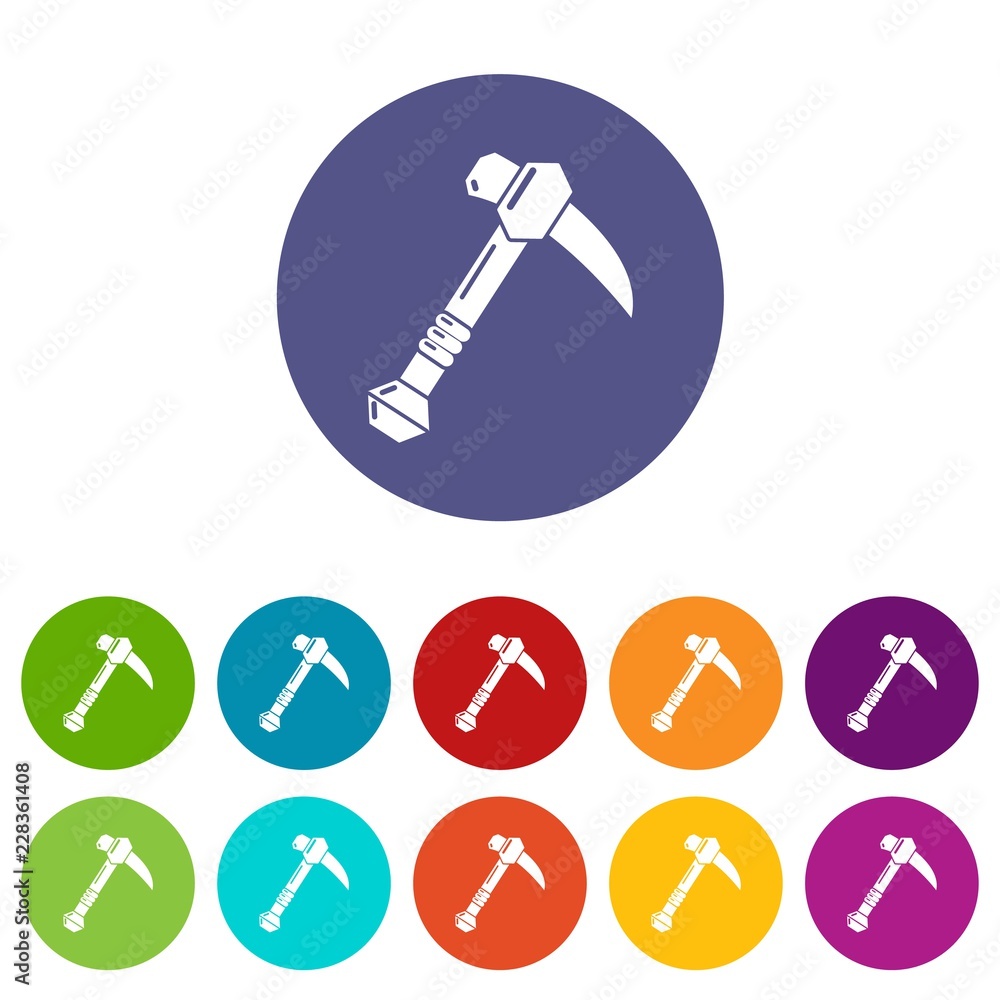 Poster ax icon. simple illustration of ax vector icon for web