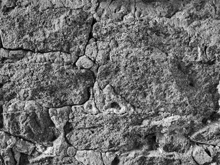 black and white cement texture