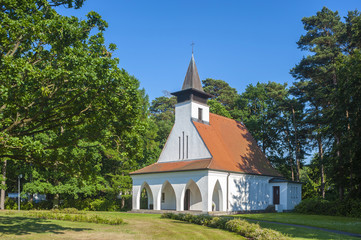 Protestant church in Baabe