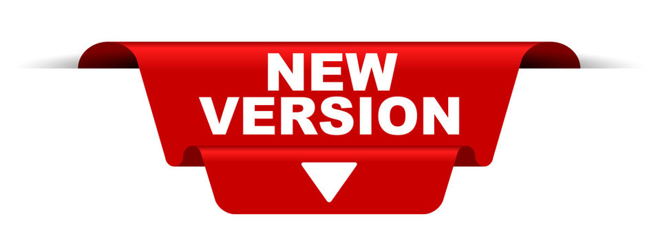 red vector banner new version