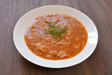 zupa flaki wołowe