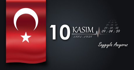 10 Kasım Atatürk'ü Anma Günü