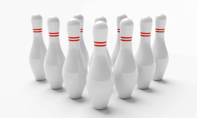 Aufstellung Bowling Kegel Aufstellung Bowling Kegel