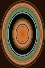 Multicolored circles. illustration