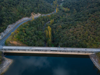 Fototapeta premium A typical chicken farm in Basque Country