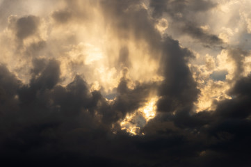 rain, scary cloud during sunsetrain, scary cloud during sunset