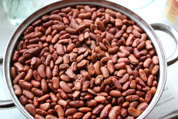 red boiled beans