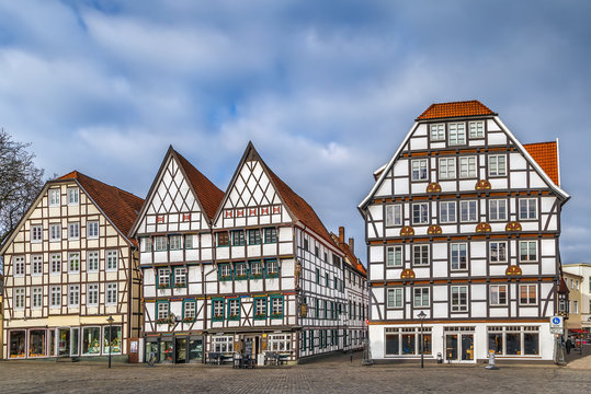 Market square, Soest, Germany
