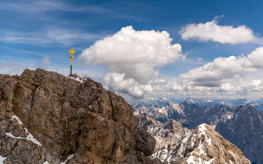 Summit Cross on Zugspitze
