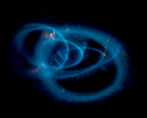 beautiful flame of fire