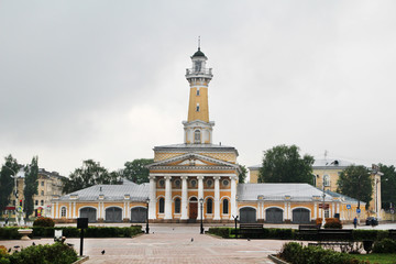 Fototapeta na wymiar Fire-observation watchtower in Kostroma