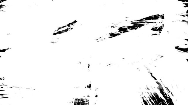 Grunge brush stroke. Abstract hand - painted background. Seamless looping. 4K