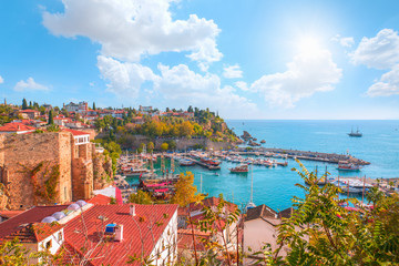 Old town (Kaleici) in Antalya, Turkey