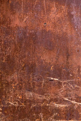 Grunge rusty metal surface texture background