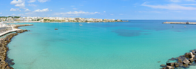 Panorama sul porto di Otranto
