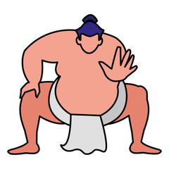 sumo wrestler design