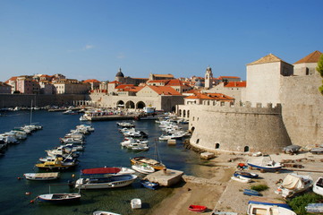 Fototapeta na wymiar History of Dubrovnik 
