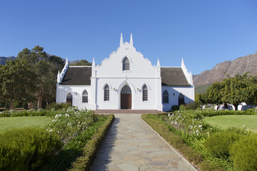 Naklejka premium Franschhoek, Cape Town, South Africa