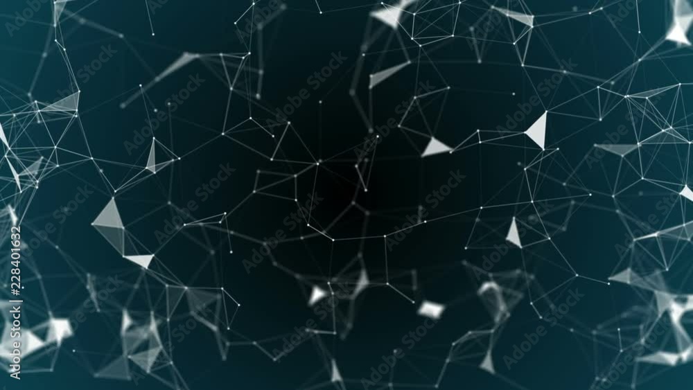Poster digital web. depth of field. deep blue background. abstract technology background. place for text. s
