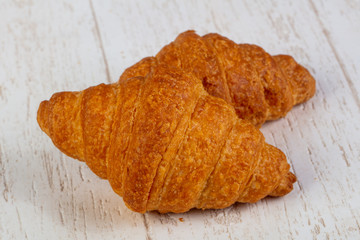 Delicious french croissant