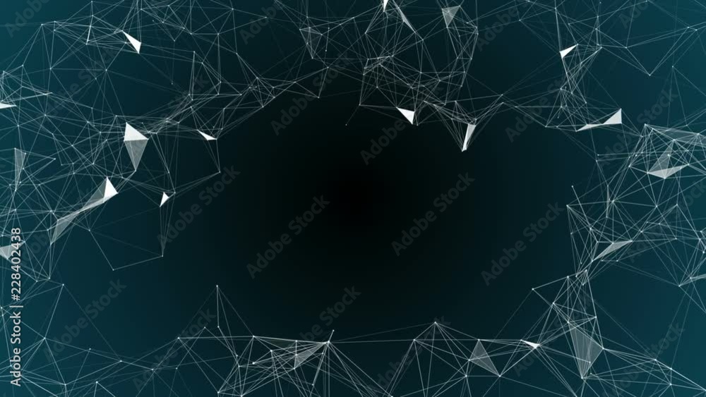 Aufkleber elements stretch to the center. deep blue background. abstract technology background. place for text