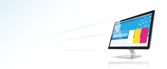Internet Web Design Concept