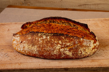 Homemade tasty bread