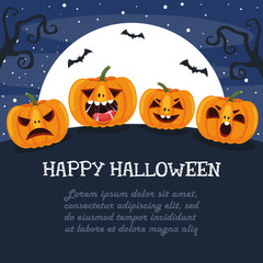 Vector Illustration Of Halloween