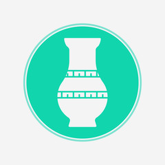 Vase vector icon sign symbol