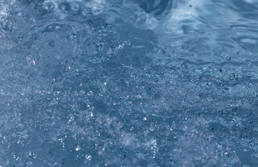 Obraz premium Wave in water macro